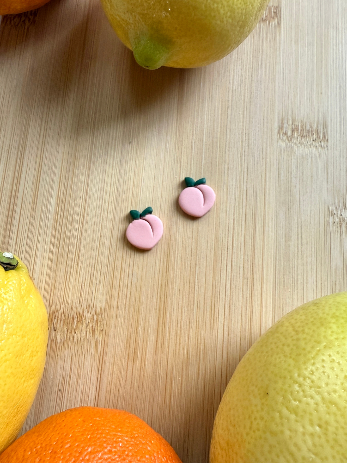 Peach studs