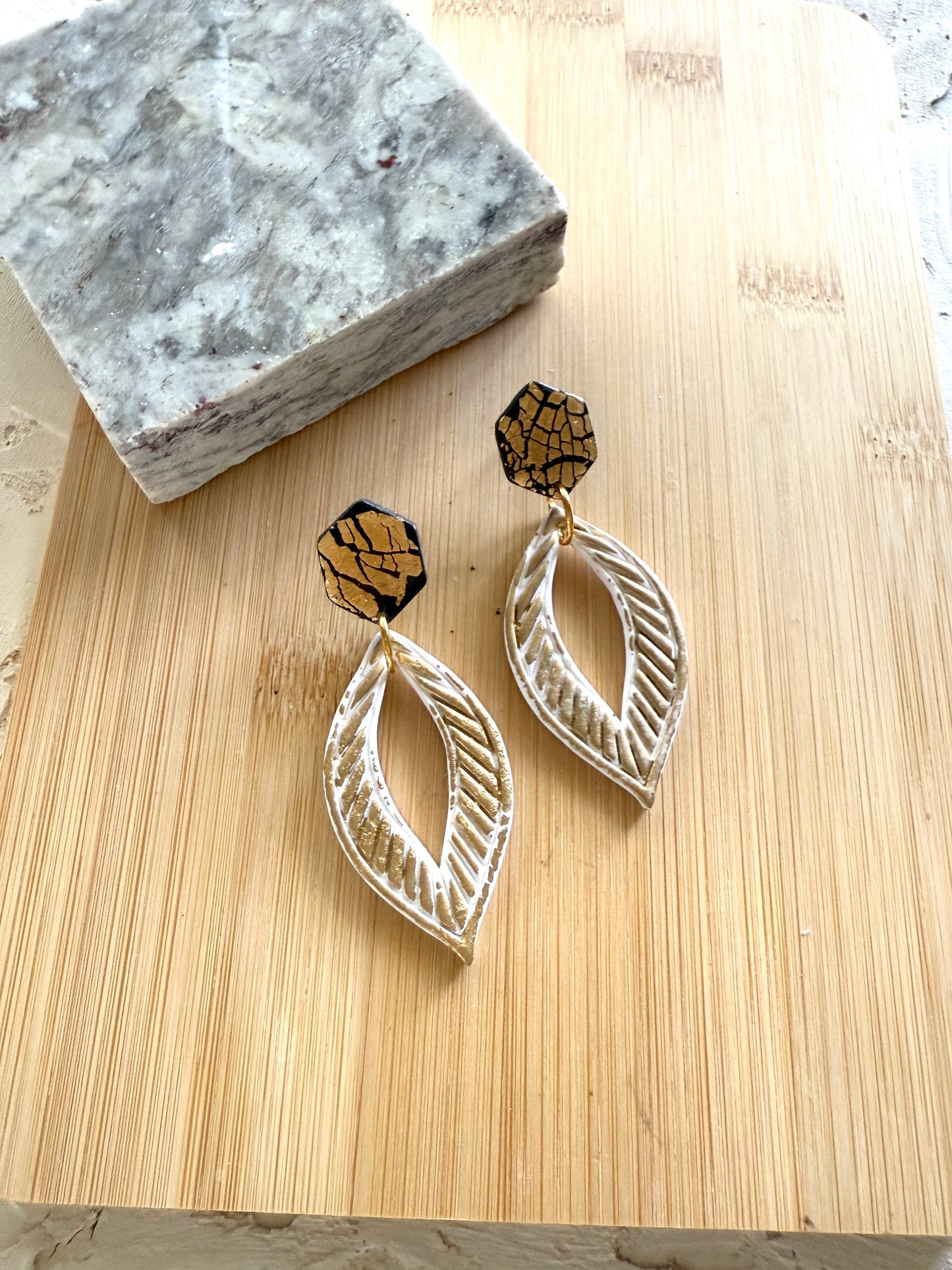 White/gold and black beauties!