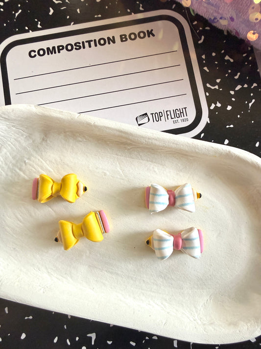 Pencil bow studs