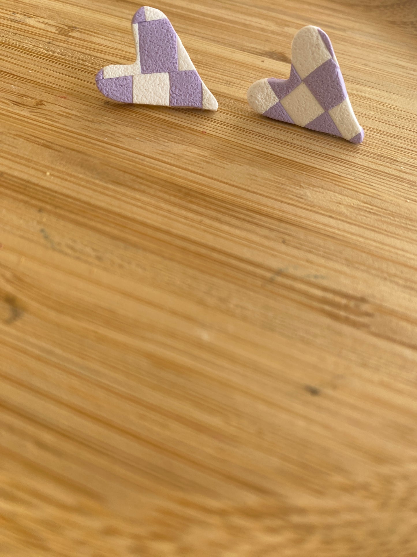 Checkerboard hearts