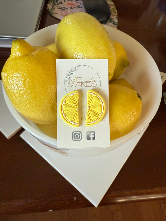Citrus slice studs