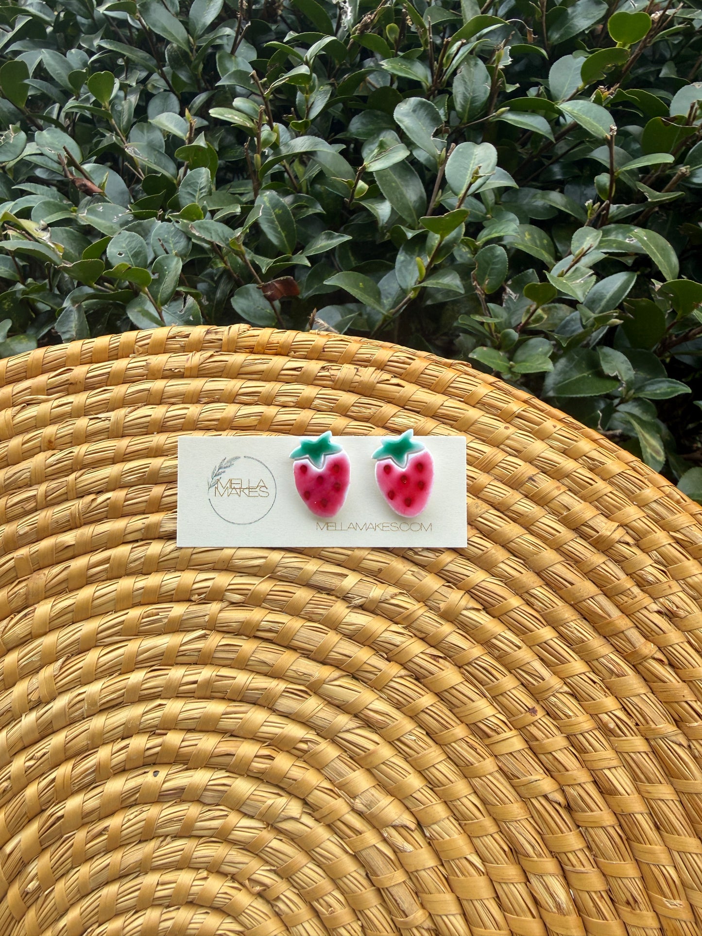 Strawberry studs