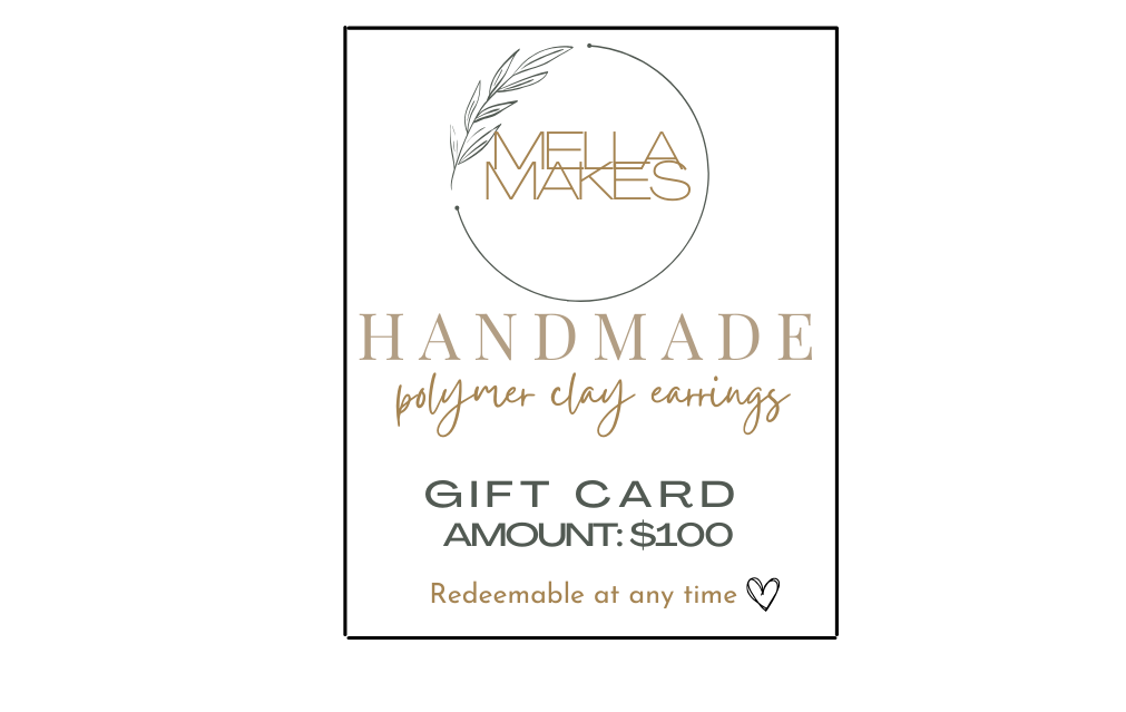 MellaMakes gift card