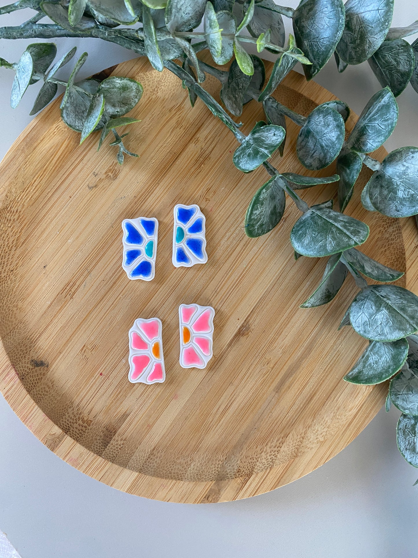 Matisse inspired studs