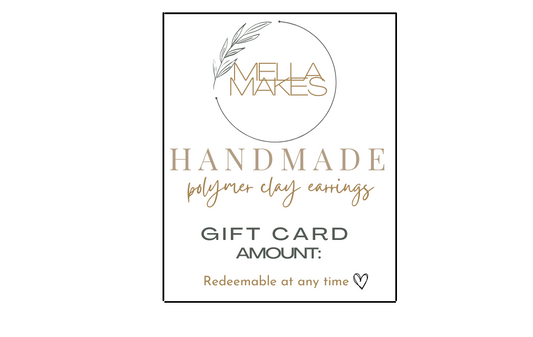 MellaMakes gift card